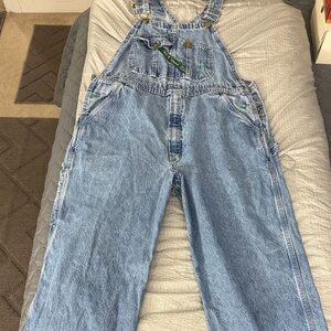 Light Blue Denim Overalls